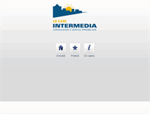Tablet Screenshot of lecaseintermedia.it
